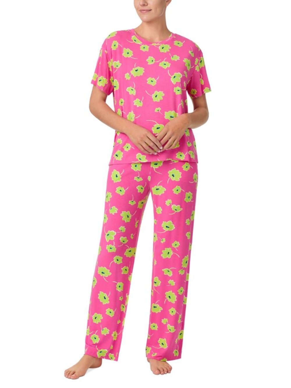 #1999 Sanctuary Womens 2 Pc Long Pajama Set